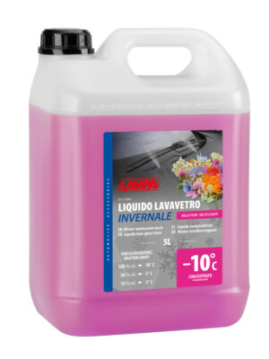 Liquido lavavetro invernale profumato (-10&deg;C) - Mille fiori - 5000 ml
