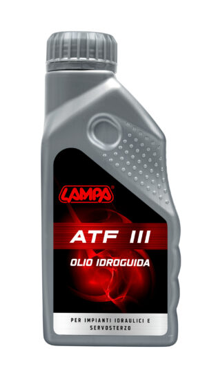 ATF III olio idroguida per impianti idraulici e servosterzo - 500 ml