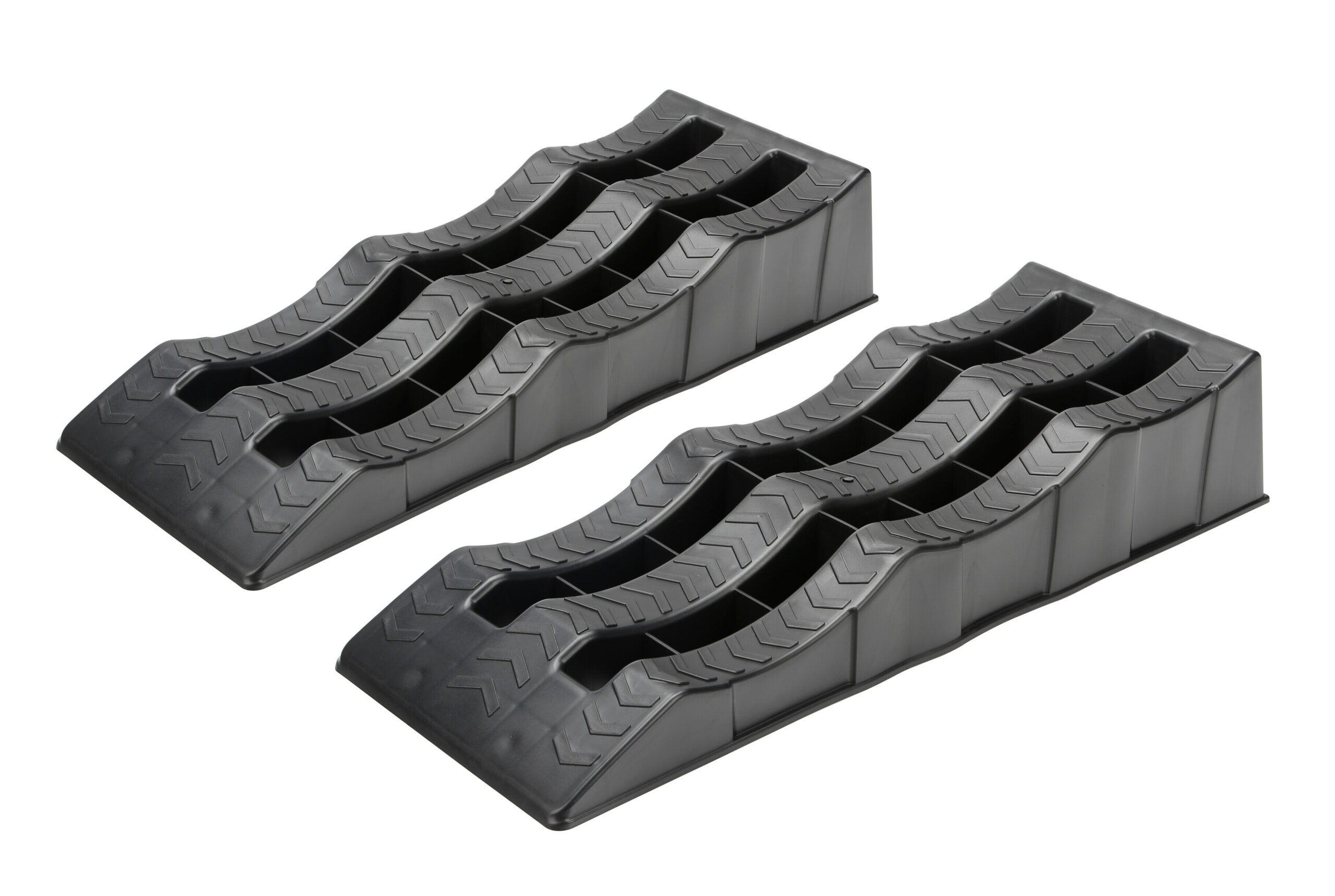 Coppia cunei livellatori e di stazionamento 1 Coppia cunei livellatori e di stazionamento