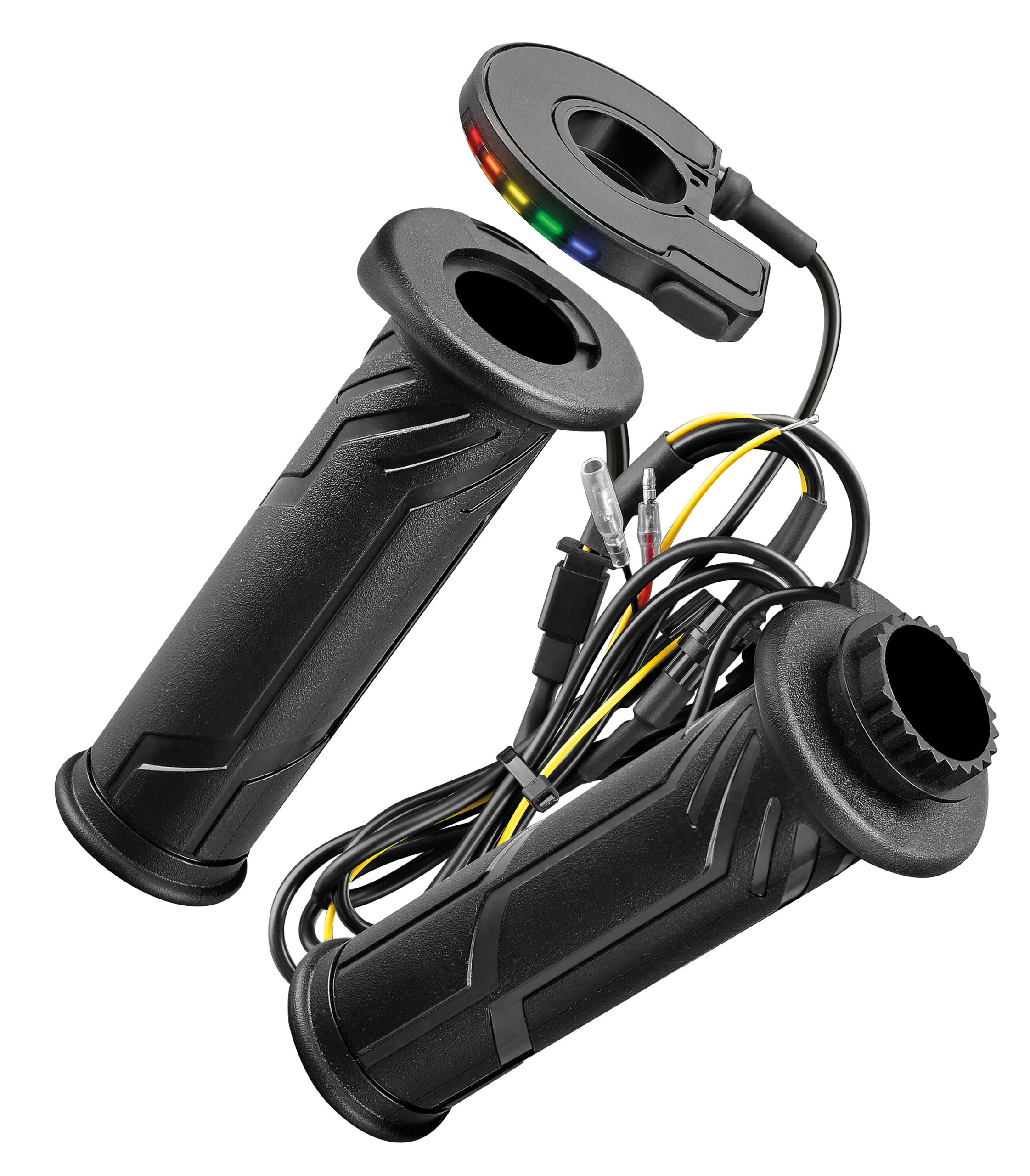 Manopole riscaldate con interruttore Led, 12V 1 Manopole riscaldate con interruttore Led, 12V