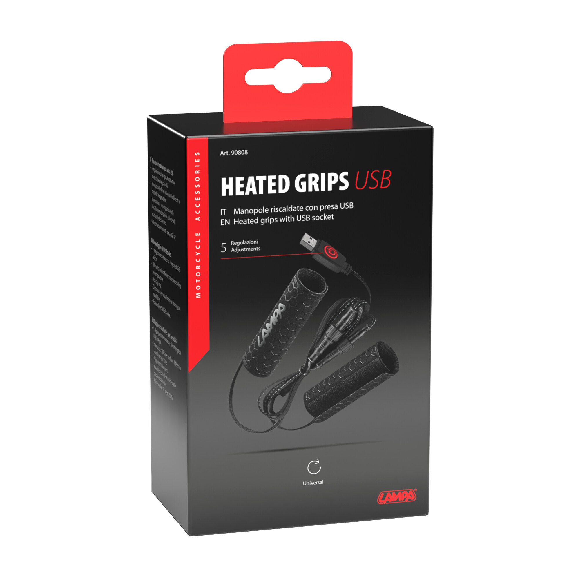 Manopole riscaldate con presa USB 2 Manopole riscaldate con presa USB - immagine 2