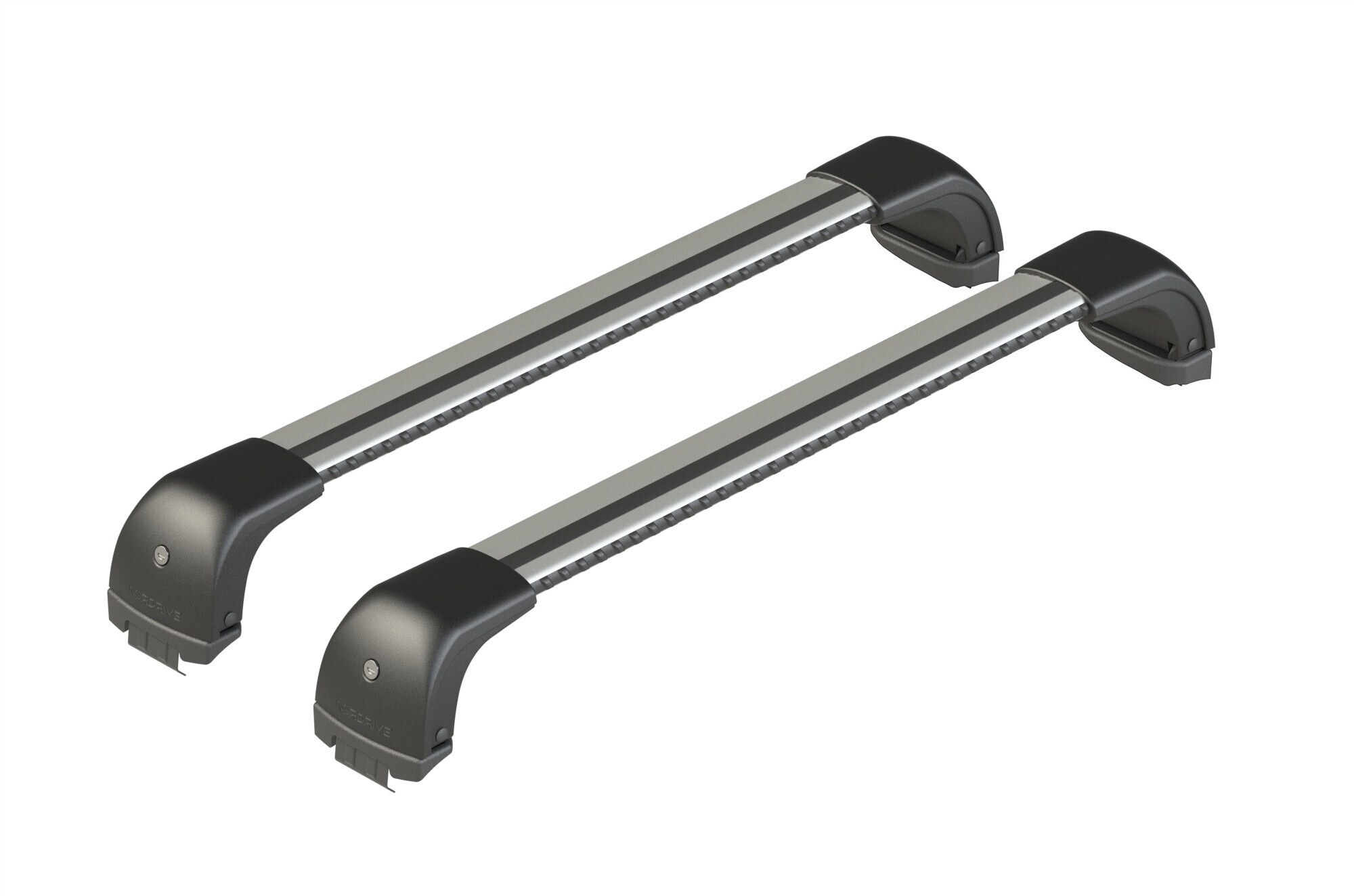 Silenzio CX, set completo barre portatutto in alluminio - 99 cm + 94 cm - Origine RF - C259 1 Silenzio CX, set completo barre portatutto in alluminio - 99 cm + 94 cm - Origine RF - C259