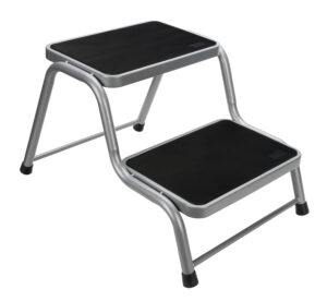 Scaletta doppia in acciaio