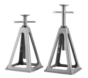 Coppia di martinetti stabilizzatori in alluminio