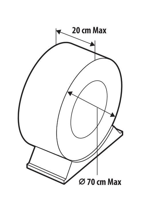 Coppia salvaruota per rimessaggio 7 Coppia salvaruota per rimessaggio - immagine 7