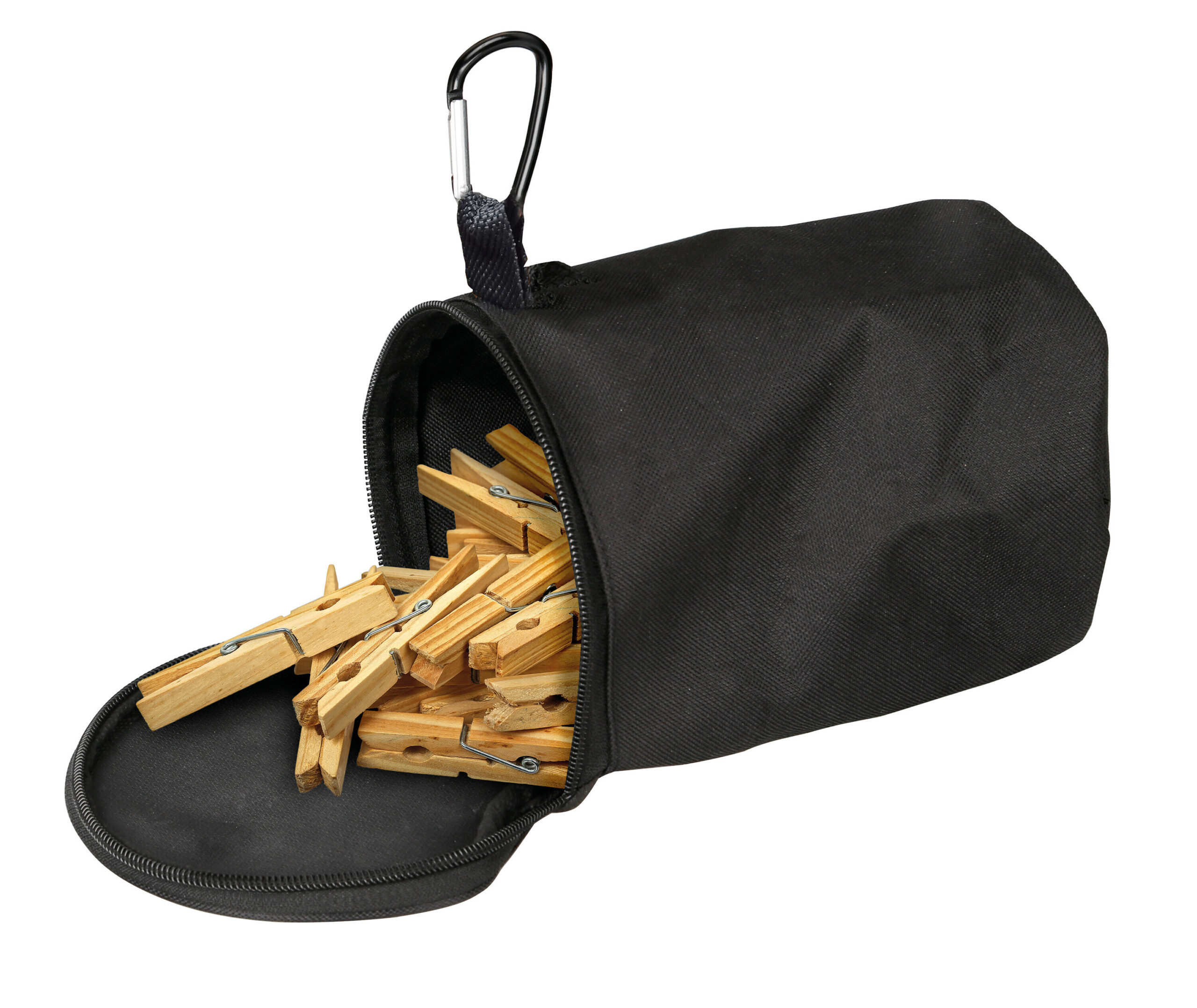 Porta mollette da bucato con moschettone - 3 L 3 Porta mollette da bucato con moschettone - 3 L - immagine 3