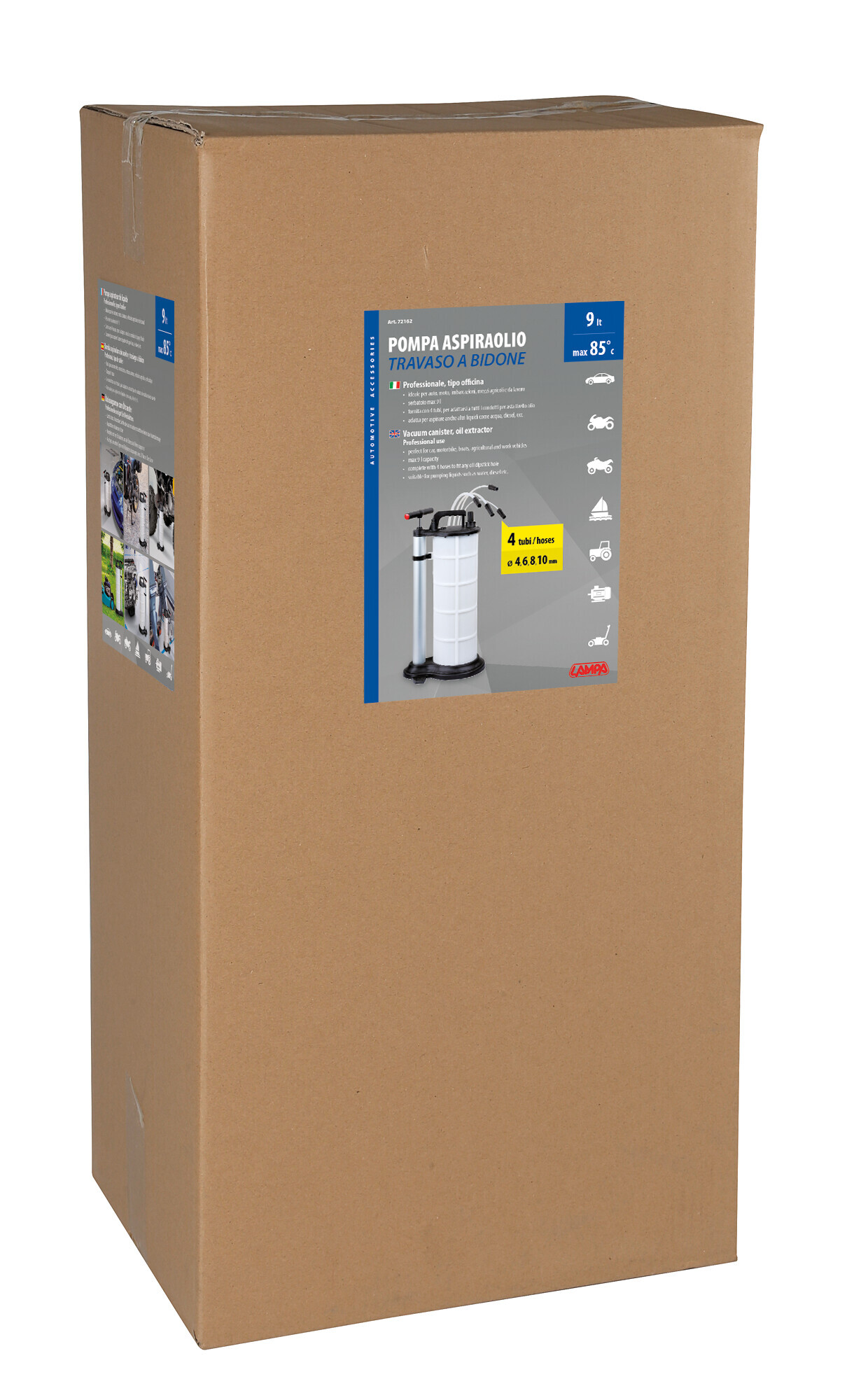 Pompa aspiraliquidi travaso a bidone 2 Pompa aspiraliquidi travaso a bidone - immagine 2