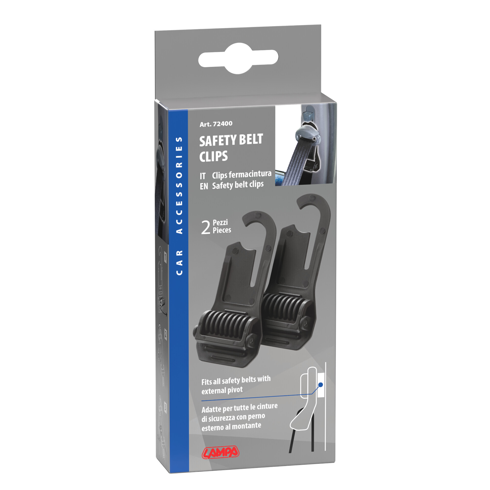 Clips fermacintura (coppia) 2 Clips fermacintura (coppia) - immagine 2