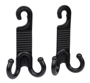 Coppia appendini multiuso per attacco poggiatesta