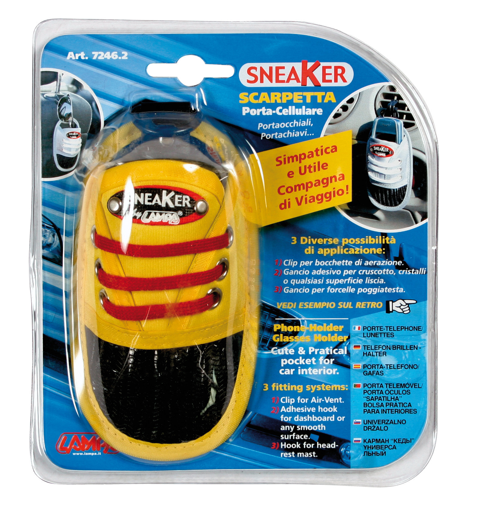 Sneaker, scarpetta porta-cellulare 2 Sneaker, scarpetta porta-cellulare - immagine 2