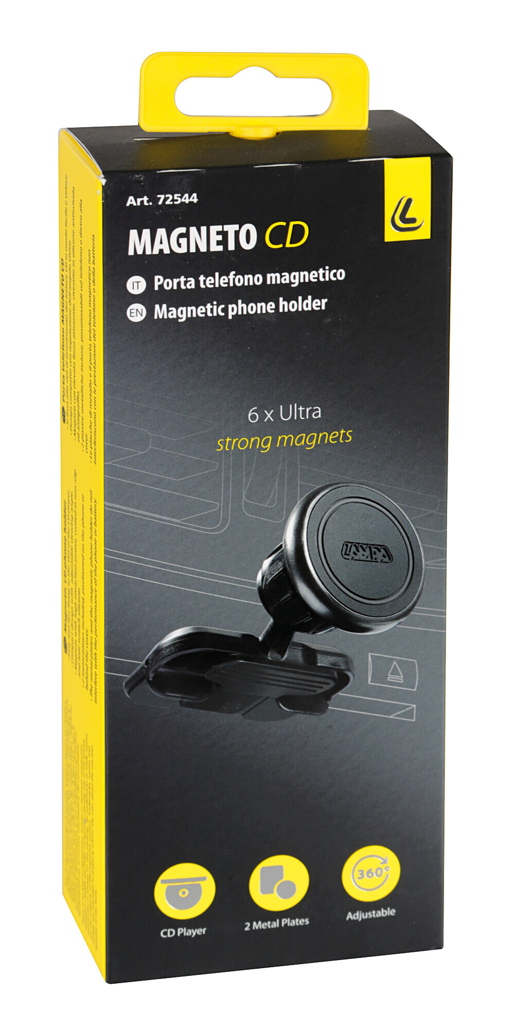 Magneto CD, porta telefono magnetico 3 Magneto CD, porta telefono magnetico - immagine 3