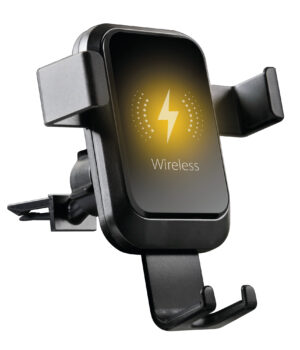 Graviton Wireless, porta telefono per bocchette d&rsquo;aerazione con carica batteria wireless