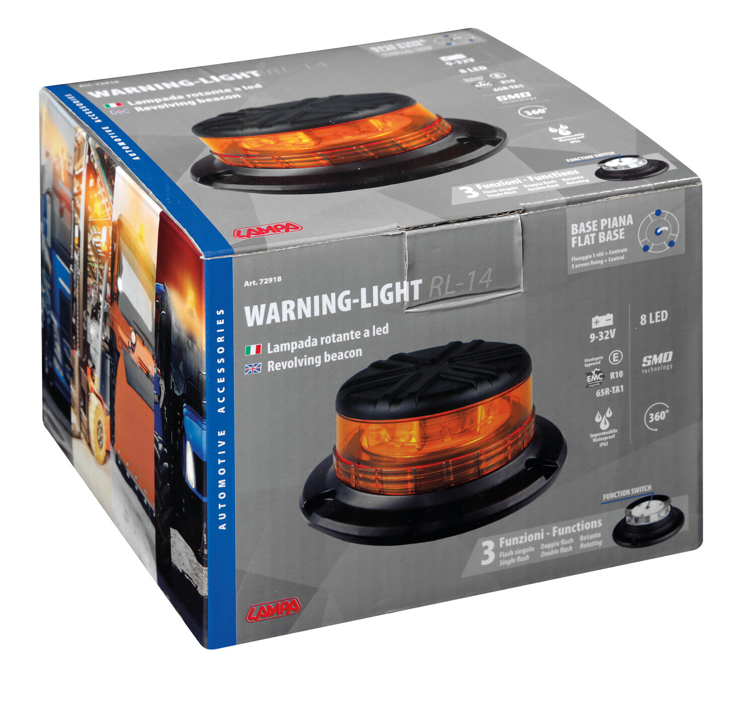 RL-14, luce di segnalazione a Led, 12/24V 4 RL-14, luce di segnalazione a Led, 12/24V - immagine 4