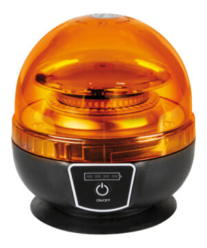 RL-16, luce di segnalazione a led, ricaricabile, 12/24V+230V