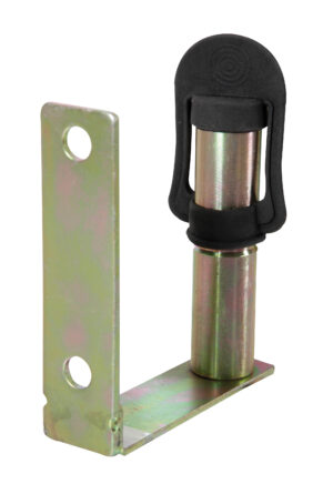 Fix-4, Staffa con perno e spinotto DIN per luce di segnalazione, attacco tubolare