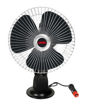 Chrome-fan, ventilatore con ventosa Ø 8" - 24V