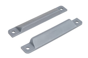 Terminali in plastica per rotaia ferma carico - 2 pz