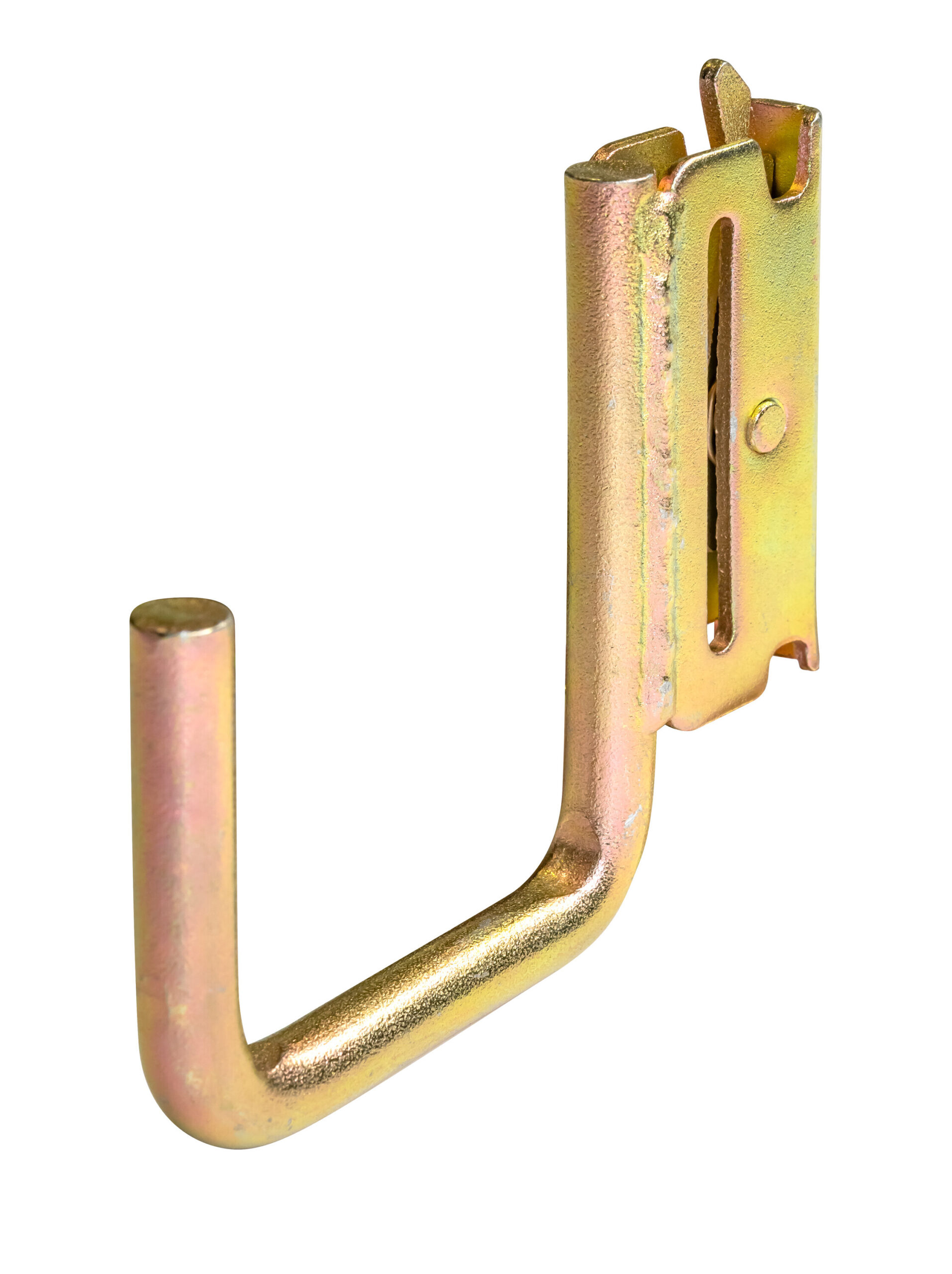 Gancio di fissaggio per rotaia ferma carico a incastro - Profilo tondo 1 Gancio di fissaggio per rotaia ferma carico a incastro - Profilo tondo