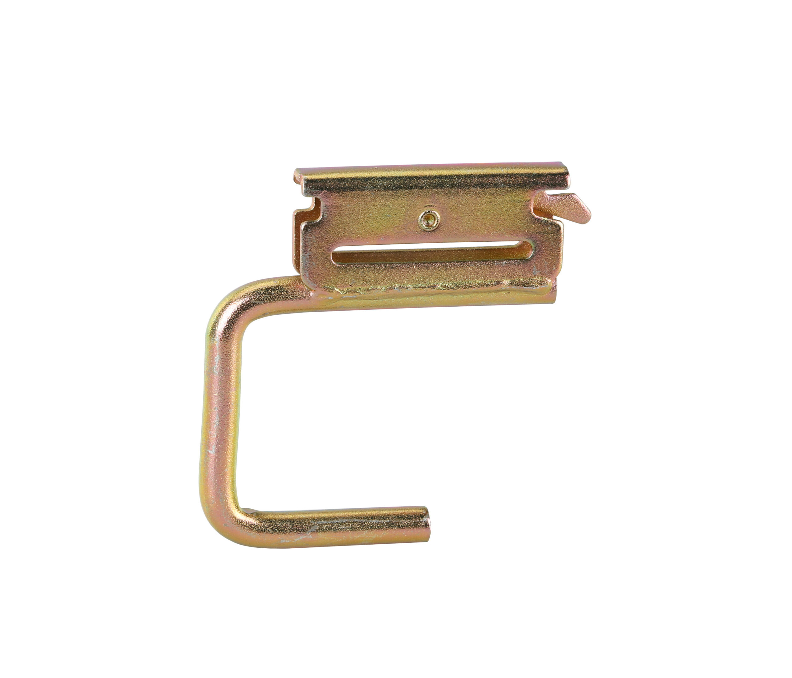 Gancio di fissaggio per rotaia ferma carico a incastro - Profilo tondo 2 Gancio di fissaggio per rotaia ferma carico a incastro - Profilo tondo - immagine 2