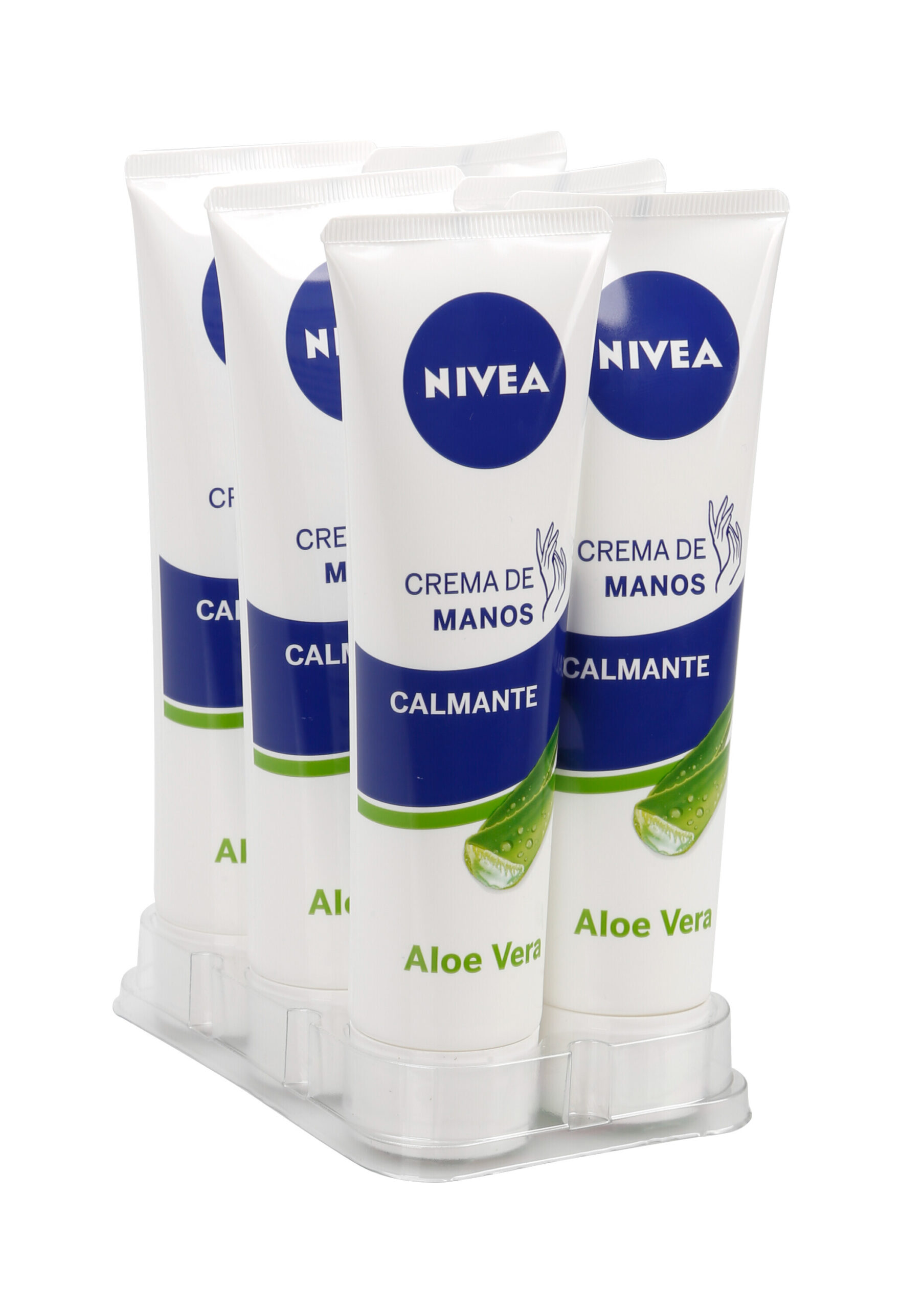 Nivea, Crema mani lenitiva Aloe Vera - 100 ml - Confezione da 6 pezzi 2 Nivea, Crema mani lenitiva Aloe Vera - 100 ml - Confezione da 6 pezzi - immagine 2
