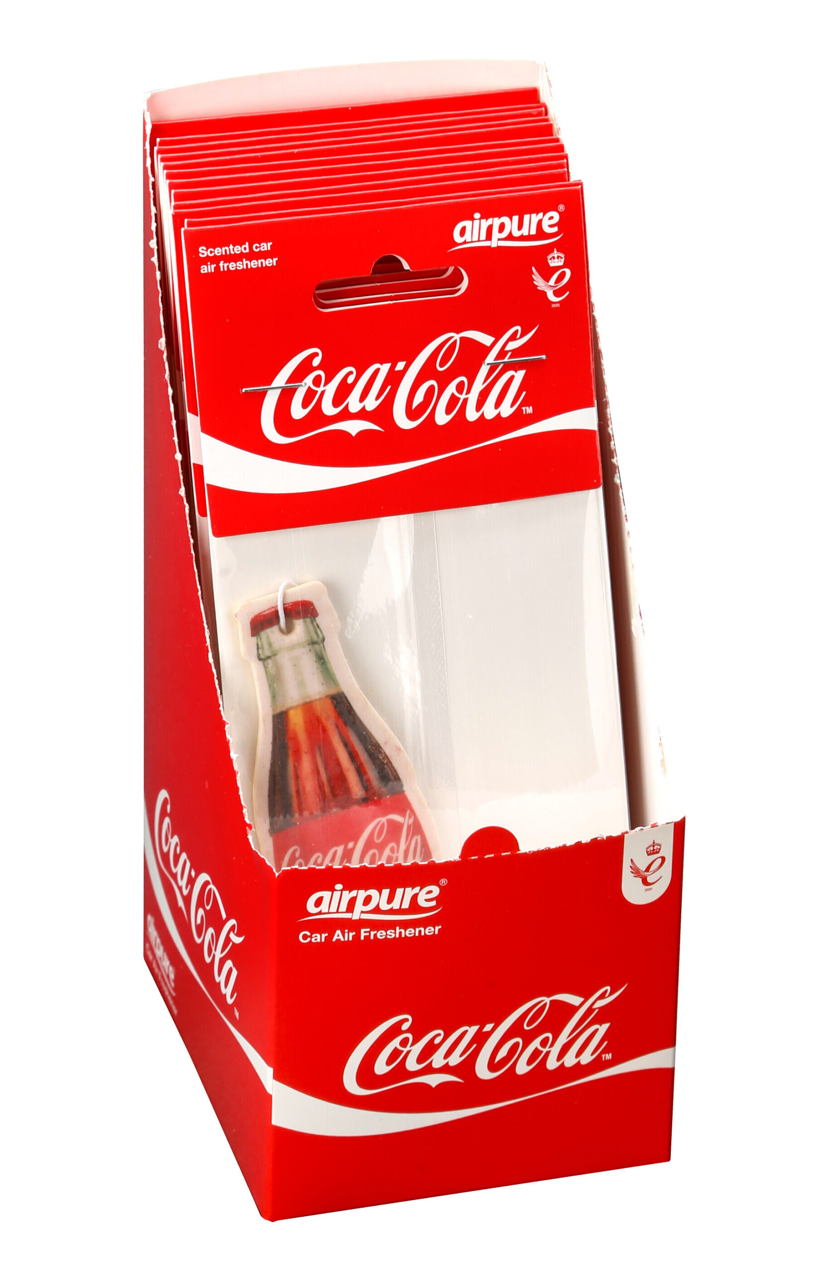 Coca-Cola® Paper 2D, deodorante per abitacolo - Bottiglia Original - Confezione da 12 pezzi 2 Coca-Cola® Paper 2D, deodorante per abitacolo - Bottiglia Original - Confezione da 12 pezzi - immagine 2