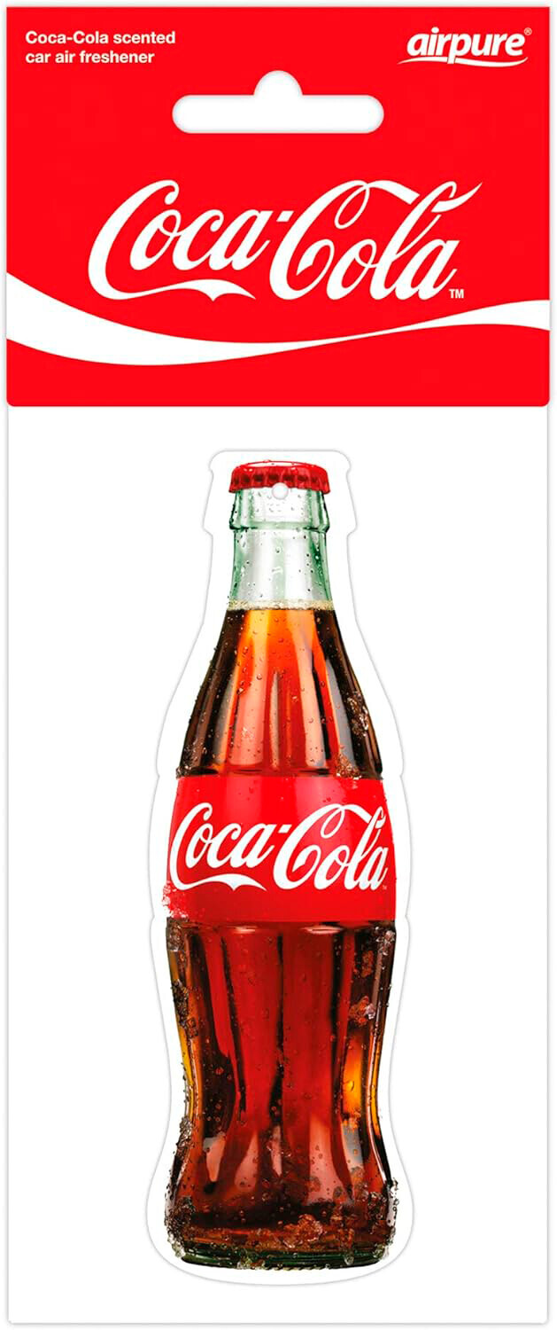 Coca-Cola® Paper 2D, deodorante per abitacolo - Bottiglia Original - Confezione da 12 pezzi 1 Coca-Cola® Paper 2D, deodorante per abitacolo - Bottiglia Original - Confezione da 12 pezzi