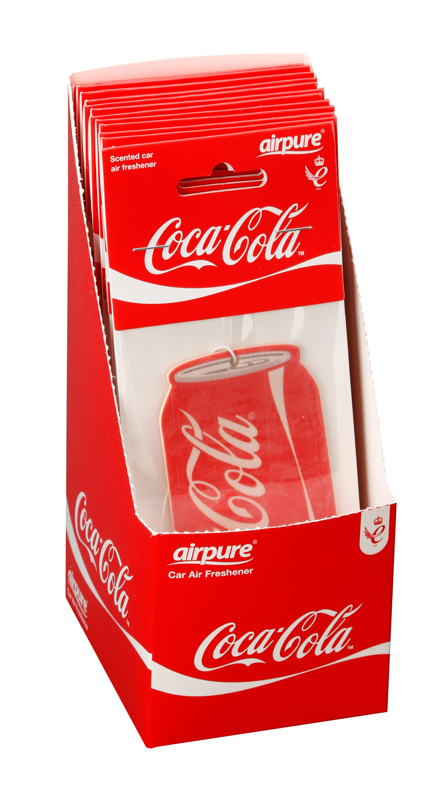 Coca-Cola® Paper 2D, deodorante per abitacolo - Lattina Original - Confezione da 12 pezzi 2 Coca-Cola® Paper 2D, deodorante per abitacolo - Lattina Original - Confezione da 12 pezzi - immagine 2