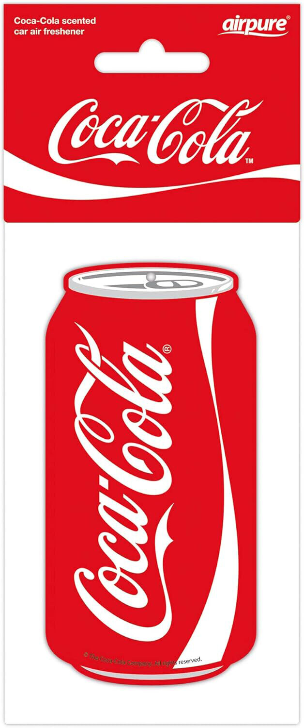 Coca-Cola® Paper 2D, deodorante per abitacolo - Lattina Original - Confezione da 12 pezzi 1 Coca-Cola® Paper 2D, deodorante per abitacolo - Lattina Original - Confezione da 12 pezzi