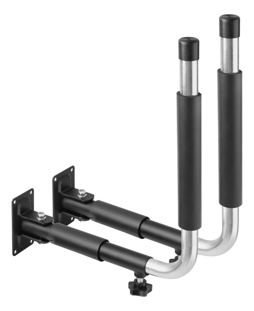 Supporti da parete orizzontali per box da tetto Nordrive, telescopici 62–102 cm 3