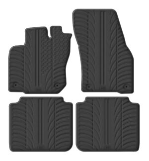 Set tappeti su misura in gomma - compatibile per  Volkswagen Tayron (11/24>) automatico