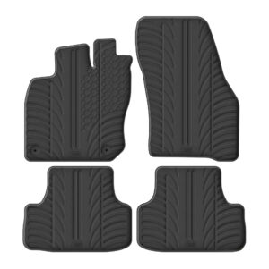 Set tappeti su misura in gomma - compatibile per  Volkswagen T-Roc (09/25>) anche ibrida, automatico