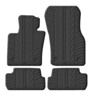 Set tappeti su misura in gomma - compatibile per  Mini Mini (F66) (03/24>) automatico, benzina