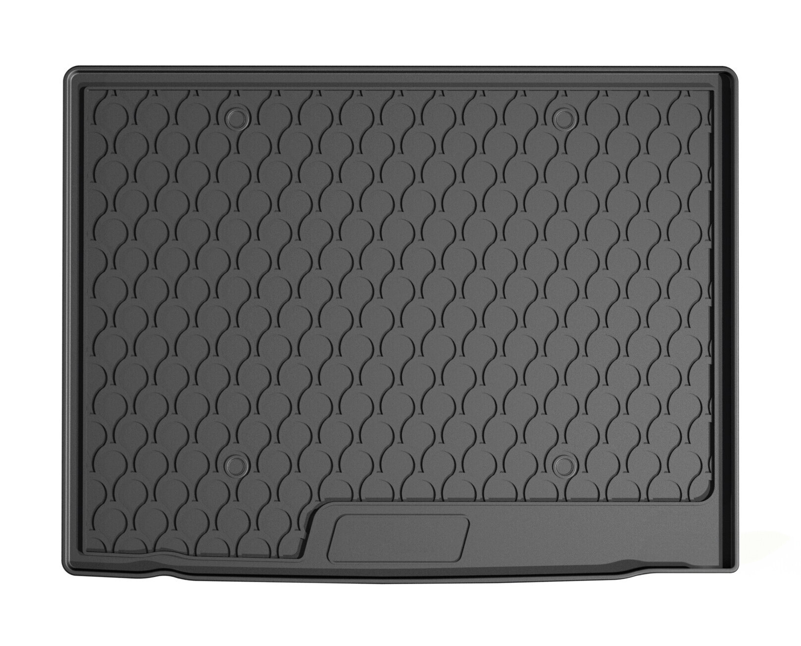 Vasca baule su misura in gomma sintetica - compatibile per Volkswagen T-Roc (09/25>) baule alto 1 Vasca baule su misura in gomma sintetica - compatibile per Volkswagen T-Roc (09/25>) baule alto