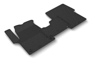 Set tappeti su misura in gomma - compatibile per  Citroen SpaceTourer (06/16>) versione passeggeri -  Fiat Scudo (01/22>) versione passeggeri -  Opel Zafira Life (03/19>) -  Peugeot Traveller (06/16>) versione passeggeri -  Toyota Proace Verso (05/16>) versione passeggeri