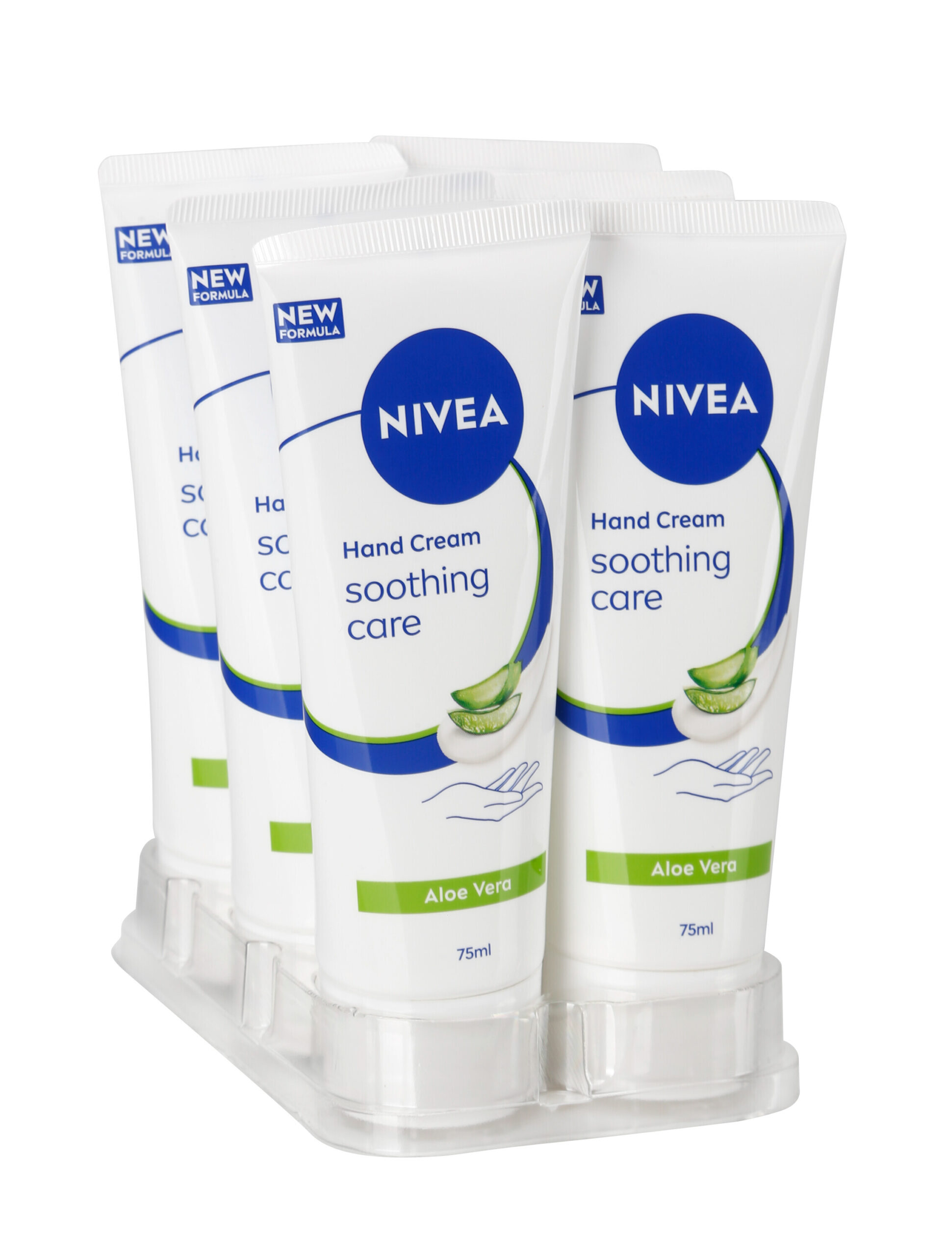 Nivea, Crema mani lenitiva Aloe Vera - 75 ml - Confezione da 6 pezzi 3 Nivea, Crema mani lenitiva Aloe Vera - 75 ml - Confezione da 6 pezzi - immagine 3