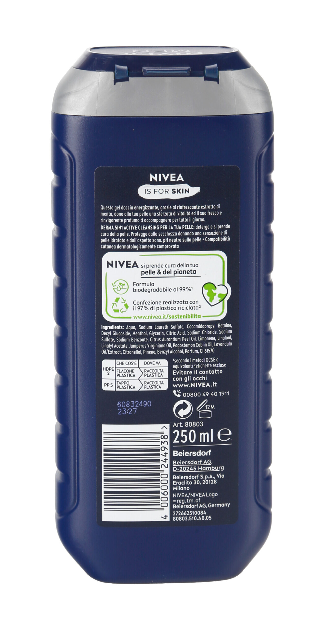 Nivea Men, doccia shampoo “ Fresh Energy” - 250 ml - Confezione da 6 pezzi 2 Nivea Men, doccia shampoo “ Fresh Energy” - 250 ml - Confezione da 6 pezzi - immagine 2