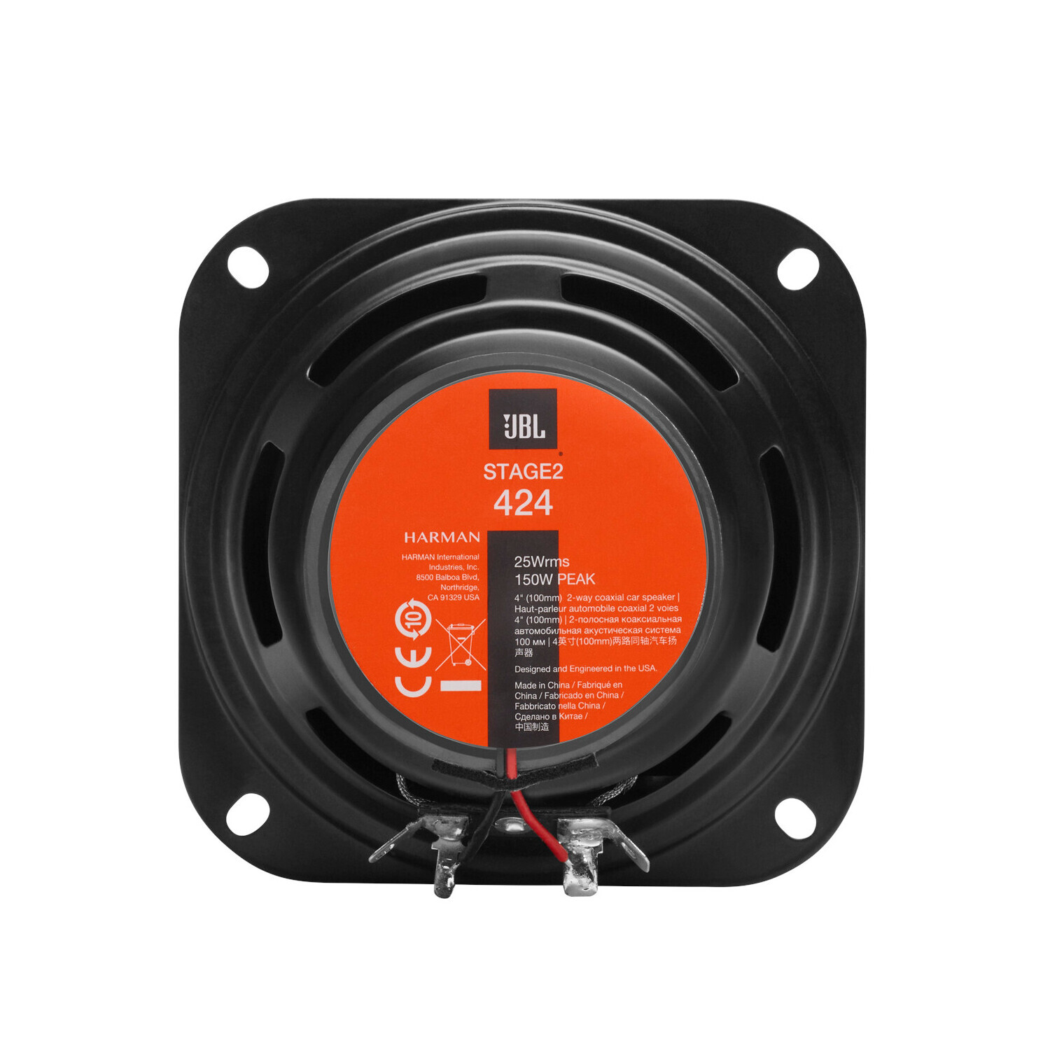 Stage2 424, coppia altoparlanti a due vie - Ø 100 mm - 150 W - Altoparlanti - 2 pz 3 Stage2 424, coppia altoparlanti a due vie - Ø 100 mm - 150 W - Altoparlanti - 2 pz - immagine 3