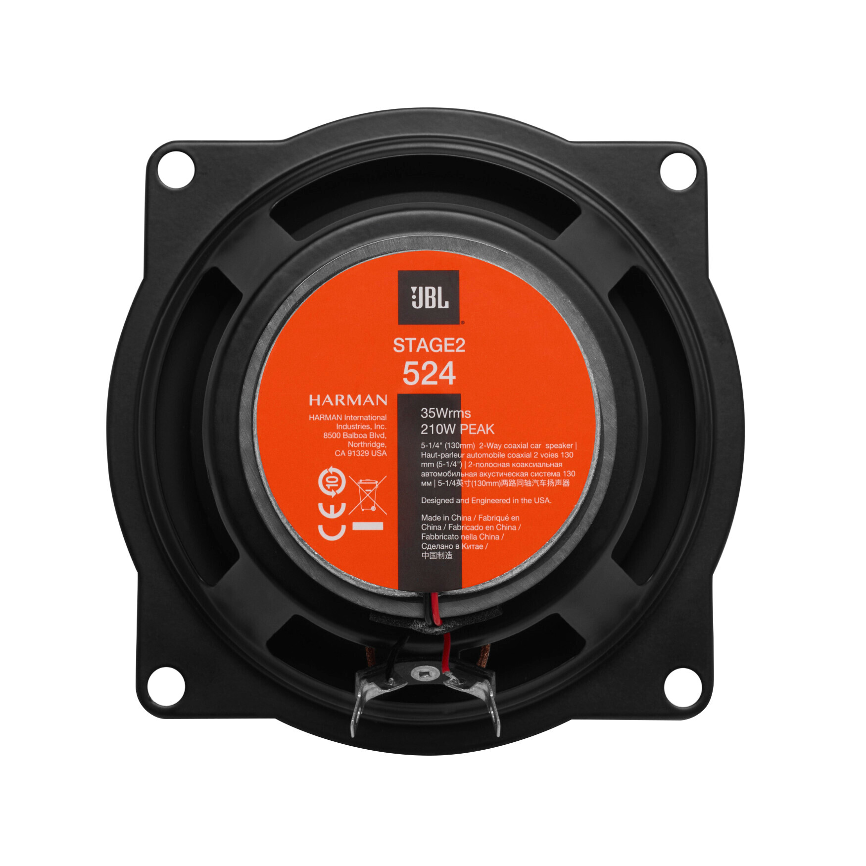 Stage2 524, coppia altoparlanti a due vie - Ø 130 mm - 210 W - Altoparlanti - 2 pz 3 Stage2 524, coppia altoparlanti a due vie - Ø 130 mm - 210 W - Altoparlanti - 2 pz - immagine 3