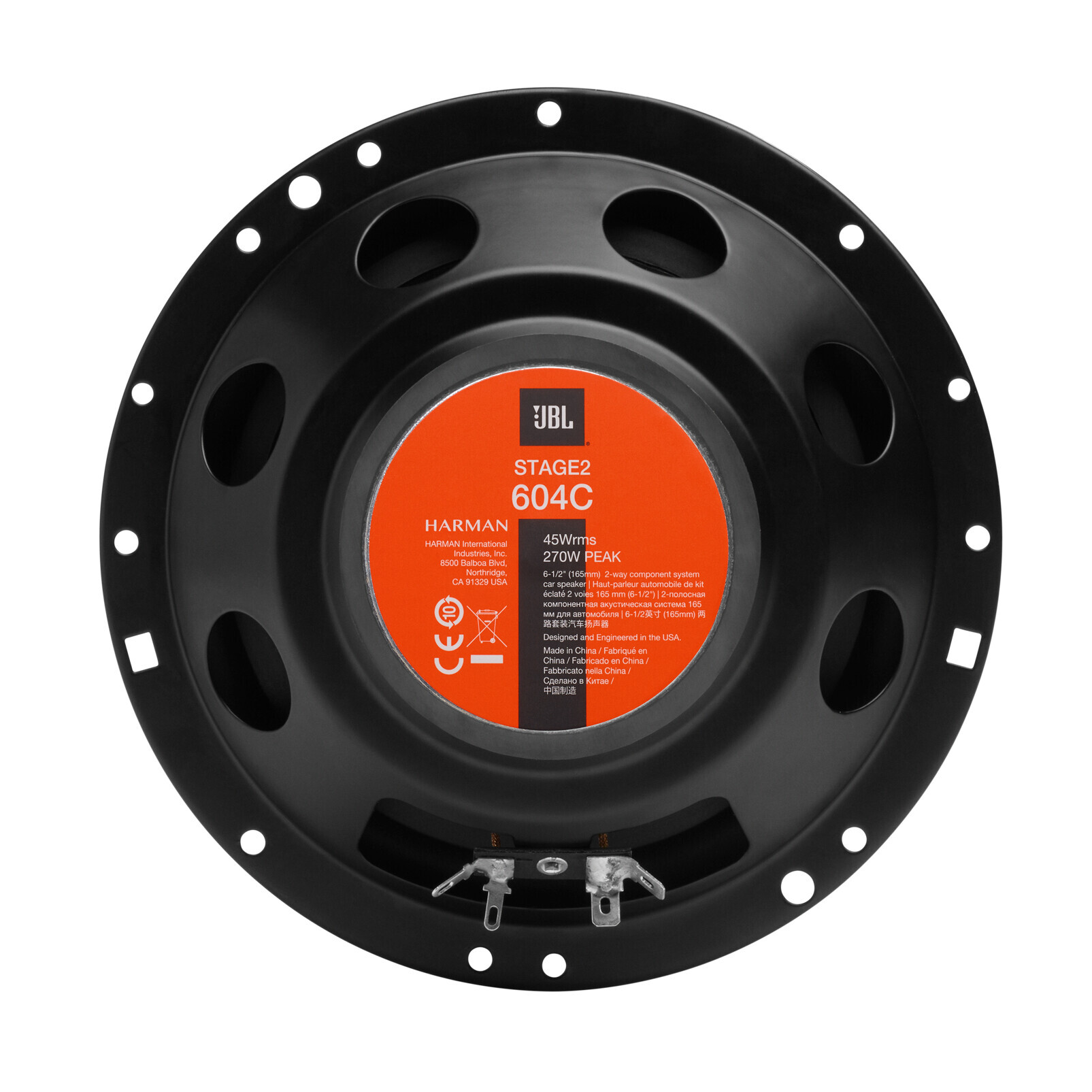 Stage2 604C, sistema di altoparlanti a due vie - Ø 160 mm - 270 W - Kit Altoparlanti - 6 pz 4 Stage2 604C, sistema di altoparlanti a due vie - Ø 160 mm - 270 W - Kit Altoparlanti - 6 pz - immagine 4