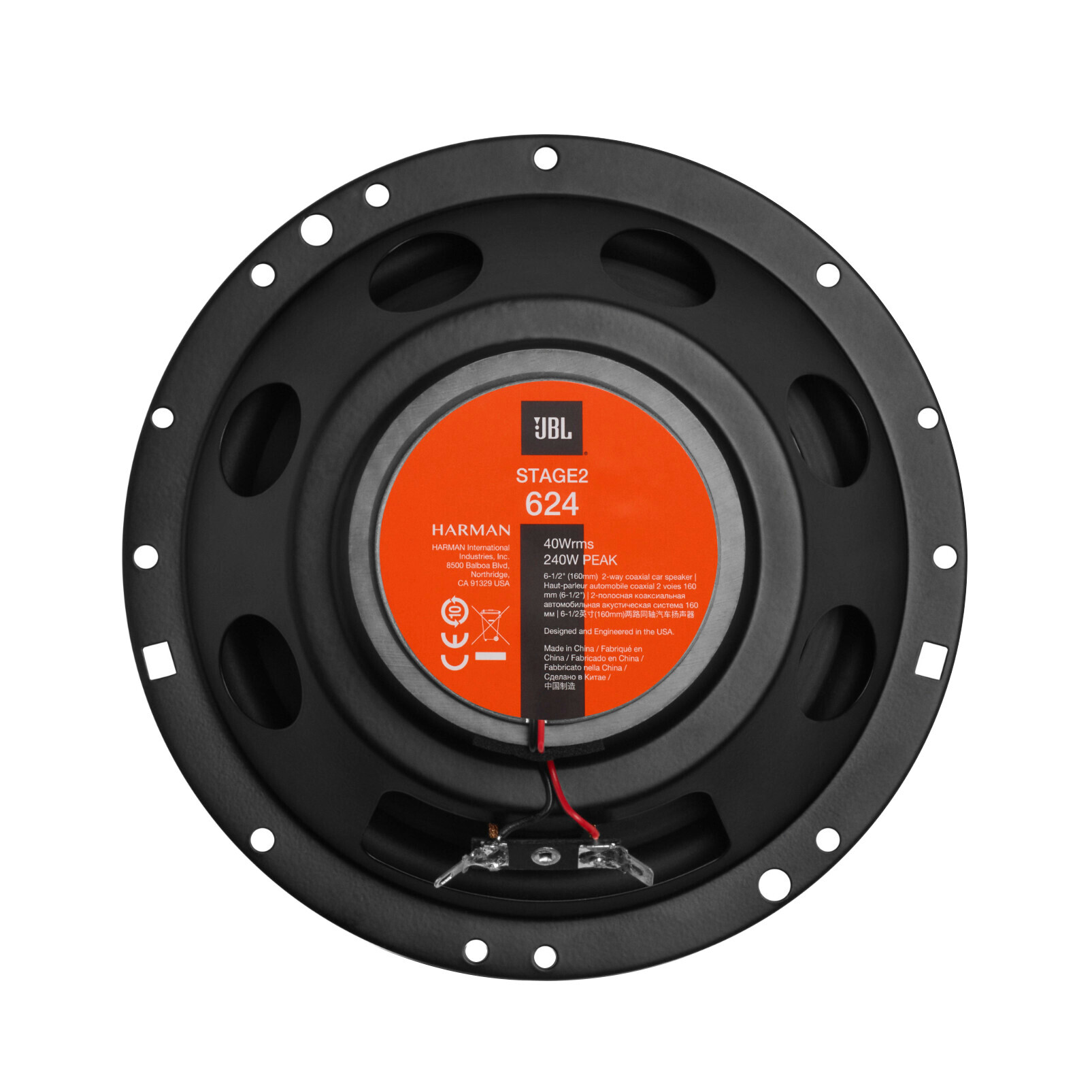 Stage2 624, coppia altoparlanti a due vie - Ø 160 mm - 240 W - Altoparlanti - 2 pz 4 Stage2 624, coppia altoparlanti a due vie - Ø 160 mm - 240 W - Altoparlanti - 2 pz - immagine 4