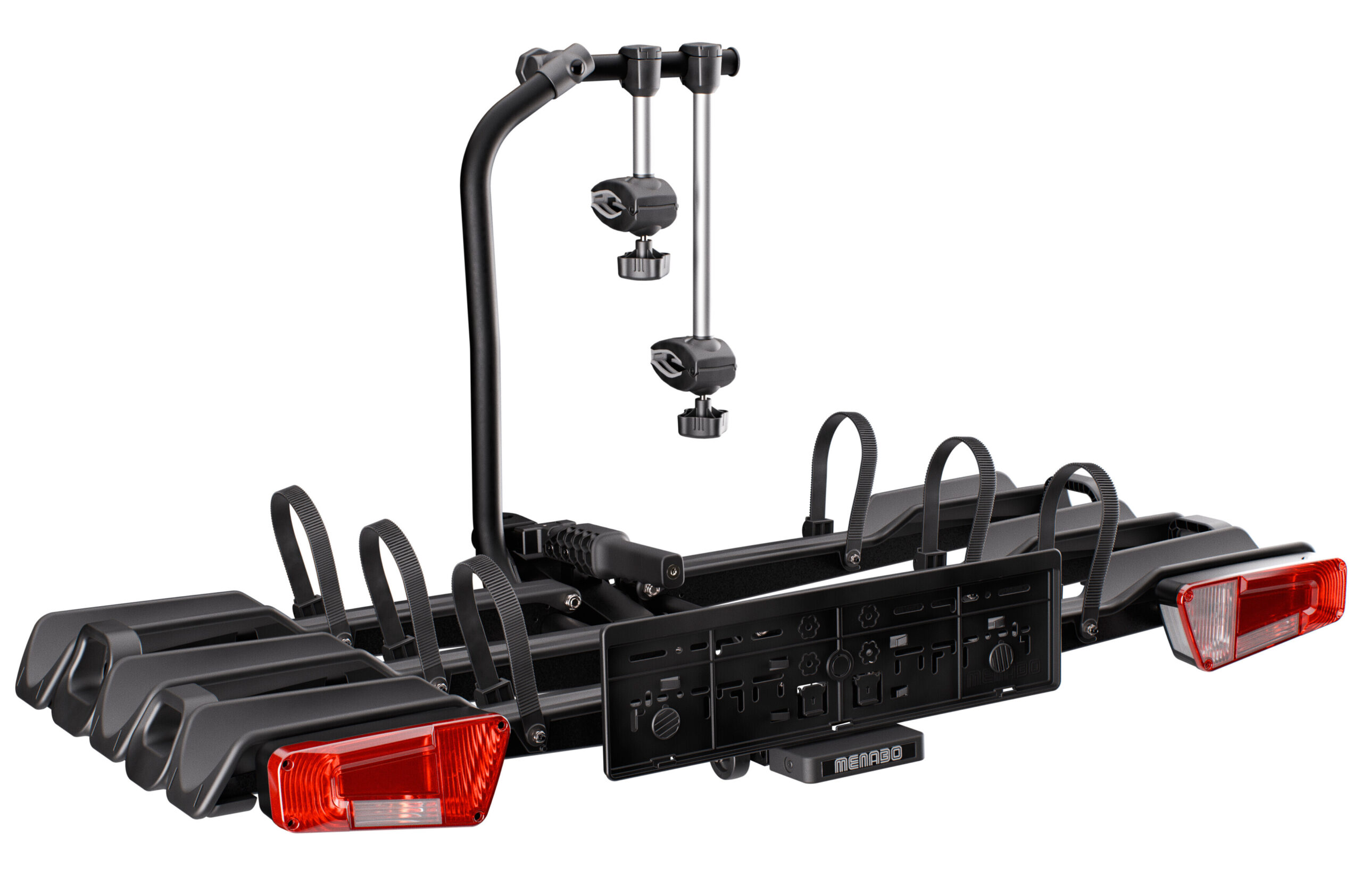 Orbit 3, portabiciclette per gancio traino - 3 bici 1 Orbit 3, portabiciclette per gancio traino - 3 bici