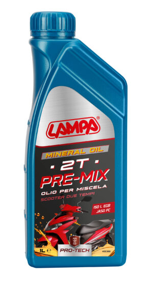 Pre-Mix Min 2T, olio per miscela moto 2 tempi - 1 L