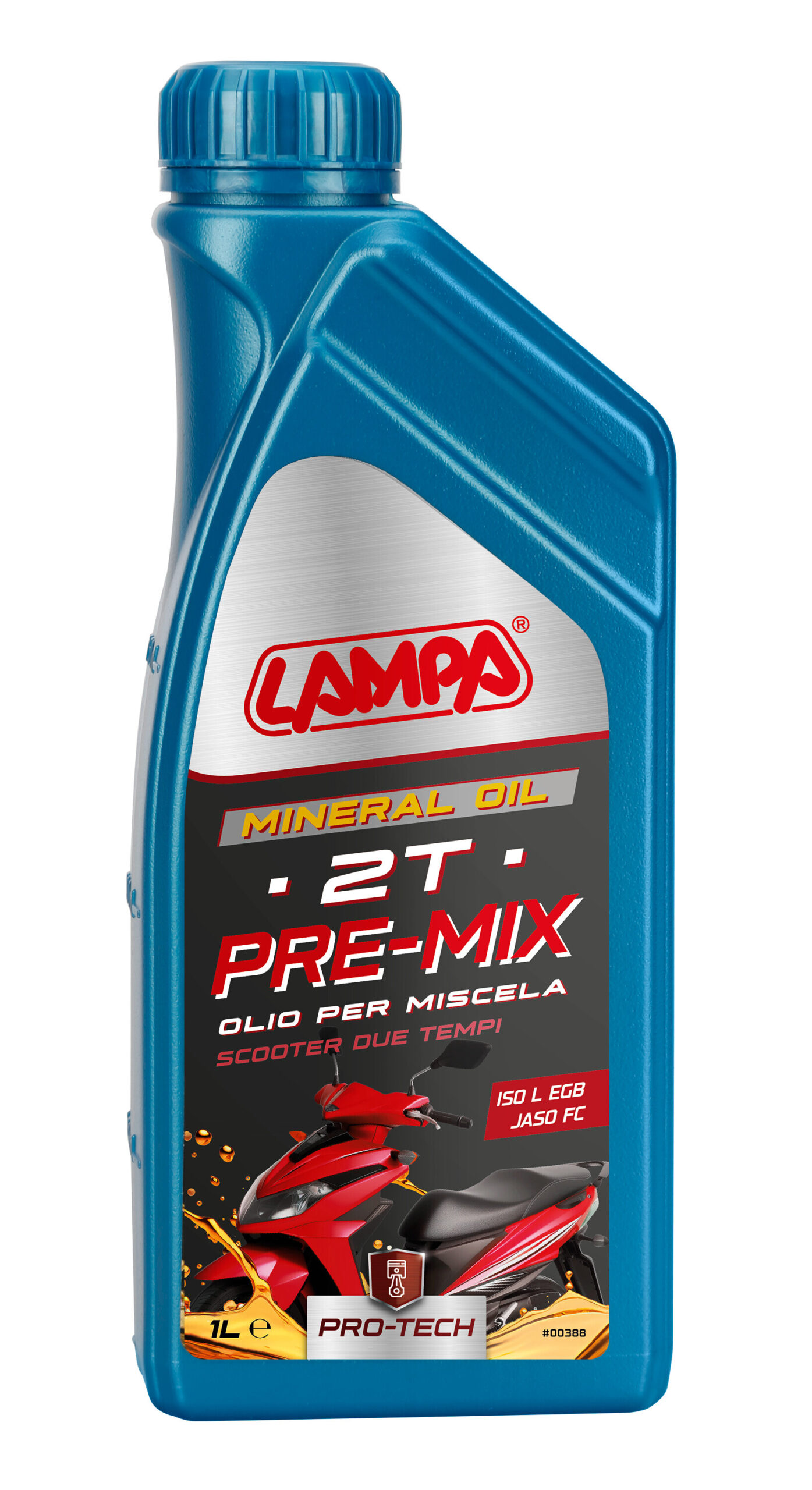 Pre-Mix Min 2T, olio per miscela moto 2 tempi - 1 L 1 Pre-Mix Min 2T, olio per miscela moto 2 tempi - 1 L