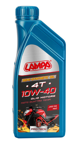 Semi Sint 4T 10W-40, olio motore moto 4 tempi - 1 L